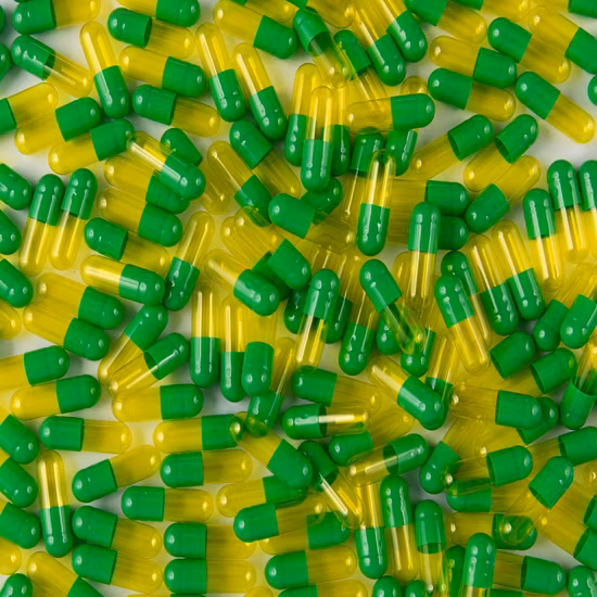 Hot Sale Colorful Size 0 00 1 2 3 4 Hard Bovine Gelatin/Vegetable Empty Capsules